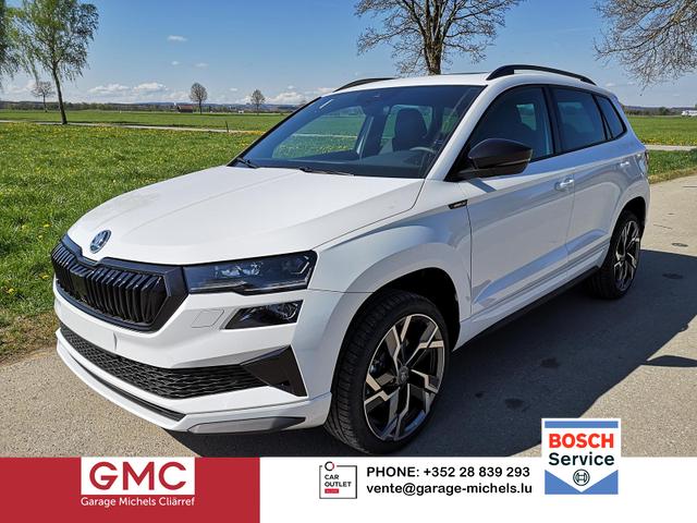 Skoda Karoq - Sportline 2.0TDI DSG 4x4 AHK Matrix Leder 19 Zoll
