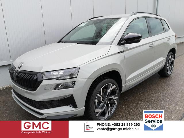 Skoda Karoq - Sportline 2.0TDI DSG 4x4 AHK Matrix Pano Sound Leder 19 Zoll