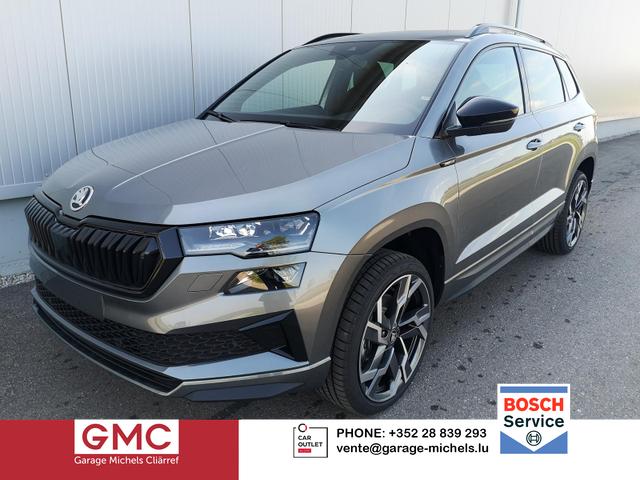 Skoda Karoq - Sportline 2.0TDI DSG 4x4 AHK Matrix Leder 19 Zoll