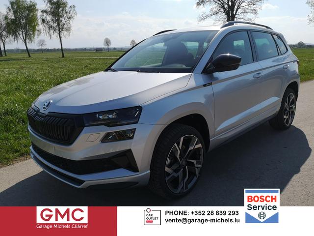 Skoda Karoq - Sportline 2.0TDI DSG AHK Matrix Pano Sound Leder 19 Zoll