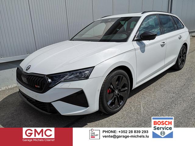 Skoda Octavia Combi - 2.0 TSI 195 kW RS Kombi 2.0TSI Pano Matrix Area AHK Sound GV5