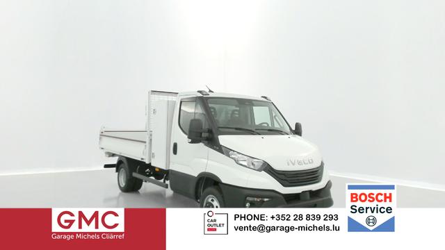 Iveco Daily - 35C16H 3750 QUAD-TOR Benne + Coffre