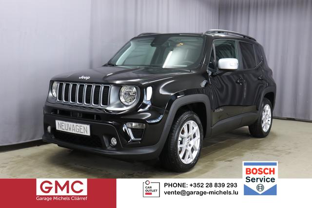 Jeep Renegade - Limited 1.0 T3 GSE 88kW, Panorama-Glasschiebedach, Winter-Paket, Funktions-Paket, Business-Paket, AppleCarPlay&Android Auto, LaneSense, Rückfahrkamera, Nebelscheinwerfer, 17"-Leichtmetallfelgen, uvm.