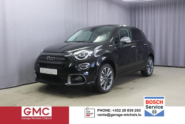 Fiat 500X - DOLCEVITA SPORT 1.5 GSE 96kW Hybrid, Faltdach, Klimaautomatik, Leder-Alcantara Lenkrad, 7"-Navigationssystem, AppleCarPlay&Android Auto, Fernlichtassistent, Rückfahrkamera, Voll-LED-Scheinwerfer-, LED-Nebelscheinwerfer, 18"-Leichtmetallfelgen, uvm.