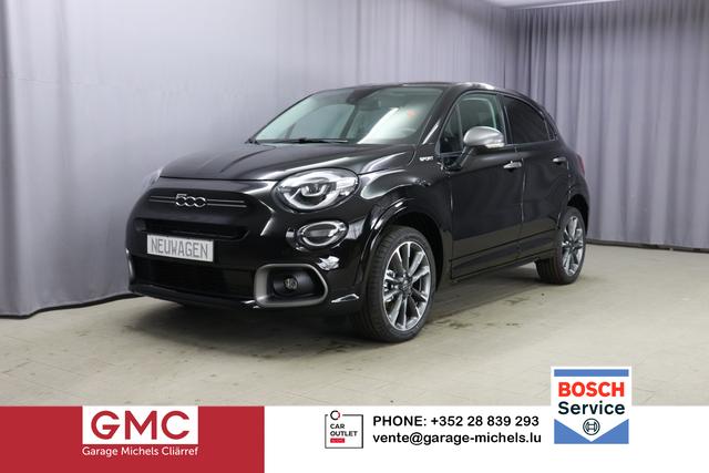 Fiat 500X - Sport 1.5 GSE 96kW Hybrid, Klimaautomatik, Leder-Alcantara Lenkrad, 7"-Navigationssystem, AppleCarPlay&Android Auto, Fernlichtassistent, Rückfahrkamera, Voll-LED-Scheinwerfer-, LED-Nebelscheinwerfer, 18"-Leichtmetallfelgen, uvm.