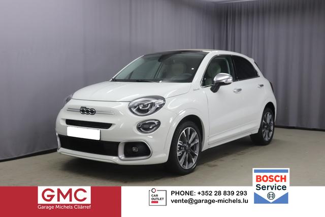 Fiat 500X - PIÙ DOLCEVITA 1.5 GSE 96kW (130PS) DCT Hybrid, X-Tech-Paket, Faltdach in Elfenbein, Sitzheizung , 7"-HD Navigationssystem, AppleCarPlay&Android Auto, LED-Scheinwerfer, LED-Nebelscheinwerfer, 18"-Leichtmetallfelgen, uvm.