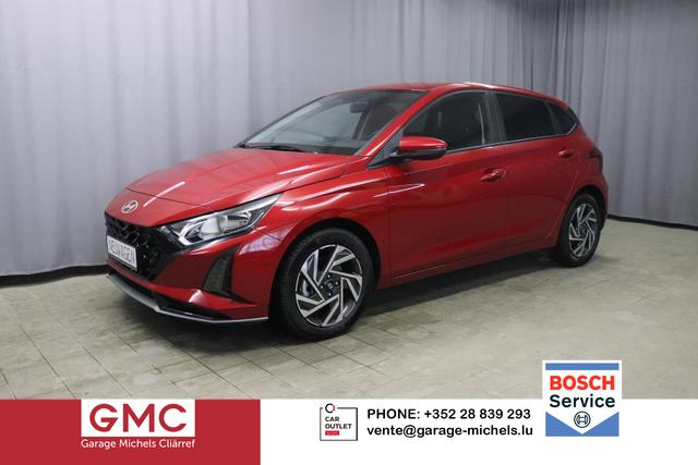 Hyundai i20 - Family 1.0 T-GDi 74kW 7DCT (101PS) Klimaautomatik, Sitzheizung, Lenkradheizung, Rückfahrkamera, Radio mit DAB, Verkehrsschilderkennung, Spurhalteassistent, Lichtsensor, Regensensor, 16" Leichtmetallfelgen, uvm.