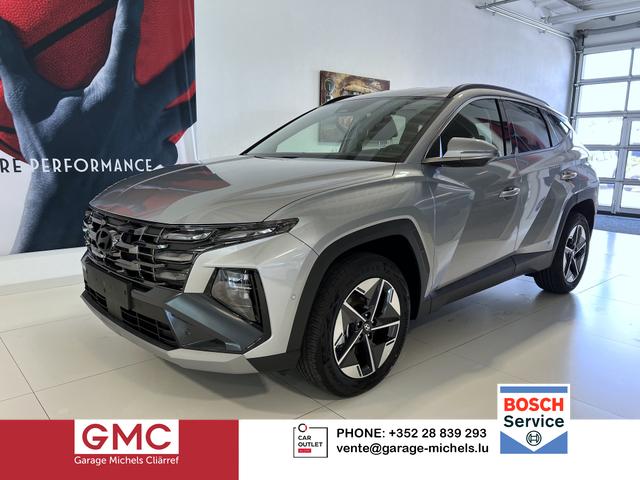 Hyundai TUCSON - GO+ 1.6 T-GDI Hybrid 4WD AT 158 kW / 215 PS Smart Sense-Paket, 2-Zonen-Klimaautomatik, Android Auto, Apple CarPlay, Voll-LED Scheinwerfer, Keyless Go, Navigationssystem, Virtual Cockpit, 18 Zoll Leichtmetallfelgen, uvm.