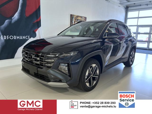 Hyundai TUCSON - GO+ 1.6 T-GDI Hybrid 4WD AT 158 kW / 215 PS Panorama Dach, Smart Sense-Paket, 2-Zonen-Klimaautomatik, Android Auto, Apple CarPlay, Voll-LED Scheinwerfer, Keyless Go, Navigationssystem, Virtual Cockpit, 18 Zoll Leichtmetallfelgen, uvm.
