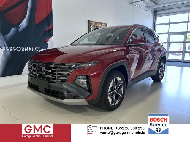 Hyundai TUCSON - GO+ 1.6 T-GDI Hybrid 4WD AT 158 kW / 215 PS Smart Sense-Paket, 2-Zonen-Klimaautomatik, Android Auto, Apple CarPlay, Voll-LED Scheinwerfer, Keyless Go, Navigationssystem, Virtual Cockpit, 18 Zoll Leichtmetallfelgen, uvm.