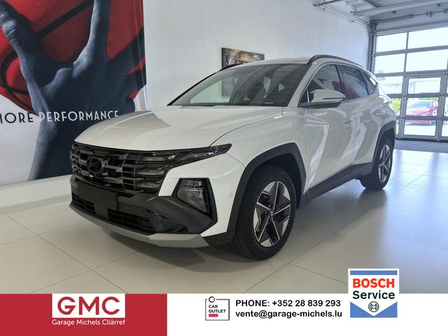 Hyundai TUCSON - GO+ 1.6 T-GDI Hybrid 4WD AT 158 kW / 215 PS Smart Sense-Paket, 2-Zonen-Klimaautomatik, Android Auto, Apple CarPlay, Voll-LED Scheinwerfer, Keyless Go, Navigationssystem, Virtual Cockpit, 18 Zoll Leichtmetallfelgen, uvm.