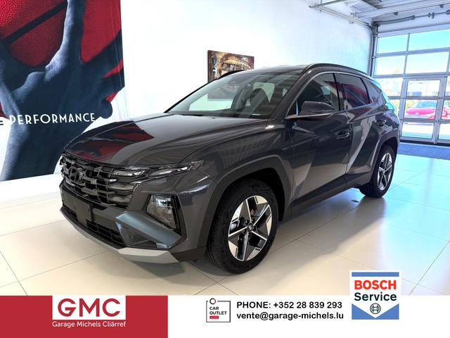 Hyundai TUCSON - GO+ 1.6 T-GDI 48V 2WD DCT 117 kW (160 PS) 2-Zonen-Klimaautomatik, Android Auto, Apple CarPlay, Voll-LED Scheinwerfer, Keyless Go, Navigationssystem, Virtual Cockpit, 18 Zoll Leichtmetallfelgen, uvm.