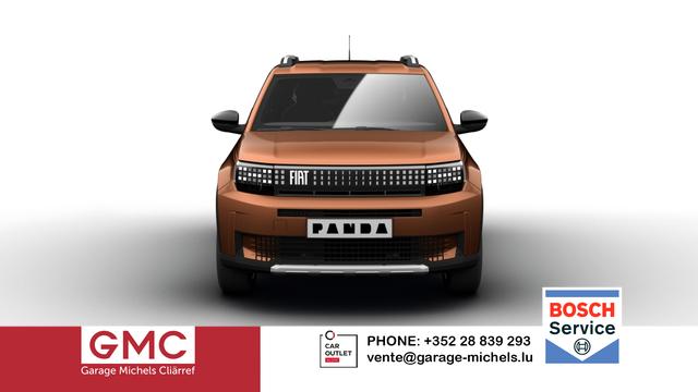 Fiat Grande Panda - La Prima HYBRID 1.2 eDCT 81 kW (110 PS) Klimaautomatik, Radio, DAB, Navigationssystem, Lenkradheizung, Sitzheizung, Induktionsladen f&uuml;r Smartphones, LED-Scheinwerfer, Lichtsensor, Regensensor, Tempomat, 17 Zoll Leichtmetallfelgen, uvm