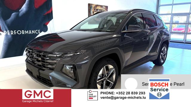 Hyundai TUCSON - GO+ 1.6 T-GDI 48V 2WD DCT 117 kW (160 PS) 2-Zonen-Klimaautomatik, Android Auto, Apple CarPlay, Voll-LED Scheinwerfer, Keyless Go, Navigationssystem, Virtual Cockpit, 18 Zoll Leichtmetallfelgen, uvm.