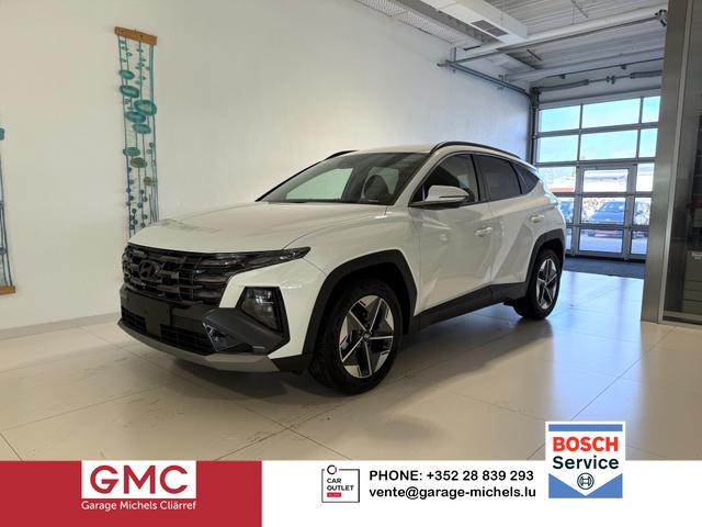 Hyundai TUCSON - GO+ 1.6 T-GDI 48V 2WD 117 kW (160 PS) 2-Zonen-Klimaautomatik, Android Auto, Apple CarPlay, Voll-LED Scheinwerfer, Keyless Go, Navigationssystem, Virtual Cockpit, 18 Zoll Leichtmetallfelgen, uvm.