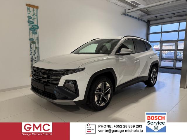 Hyundai TUCSON - GO 1.6 T-GDI Hybrid 2WD AT 176 kW (239 PS) 2-Zonen-Klimaautomatik, Sitzheizung, Lenkradheizung, Navigationssystem, DAB, Android Auto, Apple CarPlay, R&uuml;ckfahrkamera, Einparkhilfe vorne und hinten, 18 Zoll Leichtmetallfelgen, uvm.