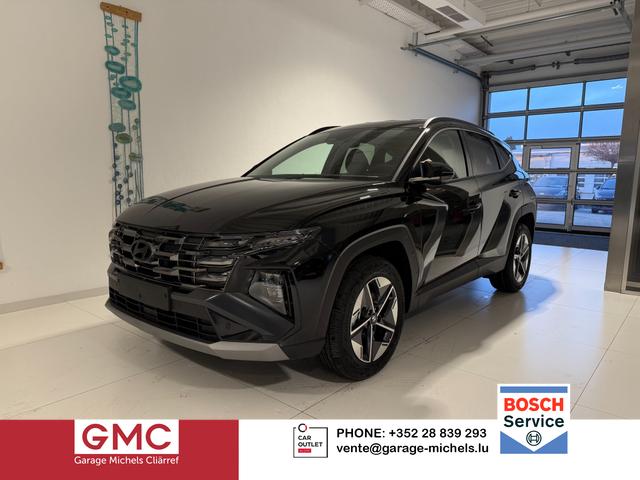Hyundai TUCSON - GO 1.6 T-GDI Hybrid 2WD AT 176 kW (239 PS) 2-Zonen-Klimaautomatik, Sitzheizung, Lenkradheizung, Navigationssystem, DAB, Android Auto, Apple CarPlay, R&uuml;ckfahrkamera, Einparkhilfe vorne und hinten, 18 Zoll Leichtmetallfelgen, uvm.
