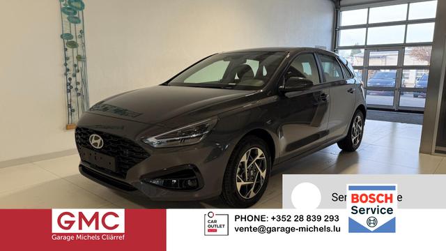Hyundai i30 - GO 1.5 DPI 71 kW (97 PS) Radio, DAB, Android Auto, Apple CarPlay, Navigationssystem, Bluetooth, Klimaanlage, Lenkradheizung, Sitzheizung, R&uuml;ckfahrkamera, Einparkhilfe vorne und hinten, 16 Zoll Leichtmetallfelgen, uvm.
