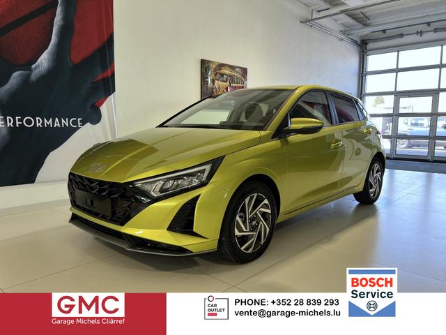 Hyundai i20 - GO+ 1.0 T-GDI DCT 73 kW (100 PS) Lenkradheizung, Sitzheizung, Klimaautomatik, DAB, Android Auto, Apple CarPlay, Navigationssystem, Digitales Cockpit, Einparkhilfe hinten, R&uuml;ckfahrkamera, LED-Scheinwerfer, 16 Zoll Leichtmetallfelgen, uvm.