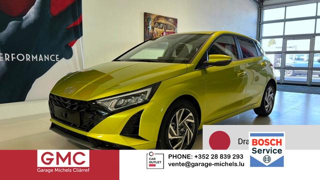 Hyundai i20 - GO+ 1.0 T-GDI DCT 73 kW (100 PS) Lenkradheizung, Sitzheizung, Klimaautomatik, DAB, Android Auto, Apple CarPlay, Navigationssystem, Digitales Cockpit, Einparkhilfe hinten, R&uuml;ckfahrkamera, LED-Scheinwerfer, 16 Zoll Leichtmetallfelgen, uvm.