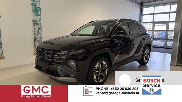 Hyundai TUCSON - GO+ 1.6 T-GDI Hybrid 4WD AT 176kW / 239PS 2-Zonen-Klimaautomatik, Sitzheizung, Lenkradheizung, Navigationssystem, DAB, Android Auto, Apple CarPlay, R&uuml;ckfahrkamera, Einparkhilfe vorne und hinten, 18 Zoll Leichtmetallfelgen, uvm.