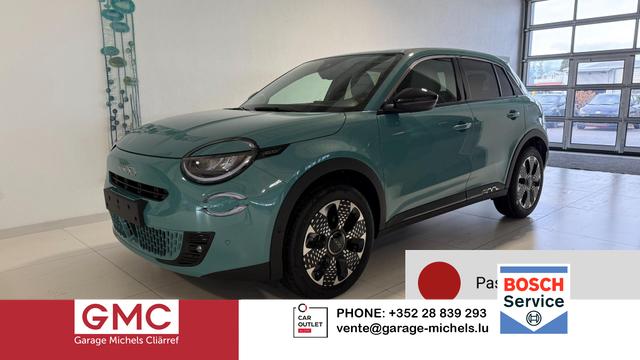 Fiat 600 - La Prima Hybrid 1.2 T3 81 kW (110 PS) Klimaautomatik, Massagesitz, Sitzheizung, elektrisch verstellbarer Fahrersitz, Radio, DAB, Apple CarPlay, Android Auto, Navigationssystem, 18 Zoll Leichtmetallfelgen, uvm.
