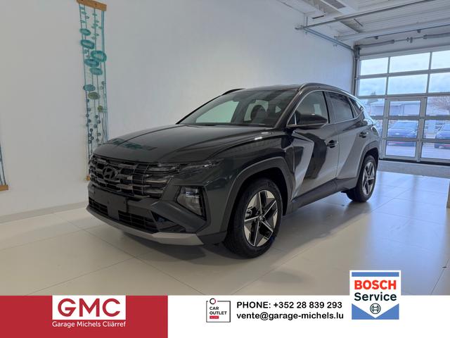 Hyundai TUCSON - GO+ 1.6 T-GDI 2WD DCT 110 kW (150 PS) 2-Zonen-Klimaautomatik, Sitzheizung, Lenkradheizung, Navigationssystem, DAB, Android Auto, Apple CarPlay, R&uuml;ckfahrkamera, Einparkhilfe vorne und hinten, 18 Zoll Leichtmetallfelgen, uvm.