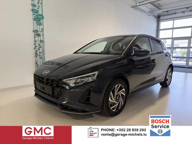 Hyundai i20 - GO+ 1.0 T-GDI DCT 73 kW (100 PS) Lenkradheizung, Sitzheizung, Klimaautomatik, DAB, Android Auto, Apple CarPlay, Navigationssystem, Digitales Cockpit, Einparkhilfe hinten, R&uuml;ckfahrkamera, LED-Scheinwerfer, 16 Zoll Leichtmetallfelgen, uvm.