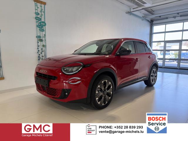 Fiat 600 - La Prima Hybrid 1.2 T3 107 kW (145 PS) DCT Klimaautomatik, Massagesitz, Sitzheizung, elektrisch verstellbarer Fahrersitz, Radio, DAB, Apple CarPlay, Android Auto, Navigationssystem, 18 Zoll Leichtmetallfelgen, uvm.