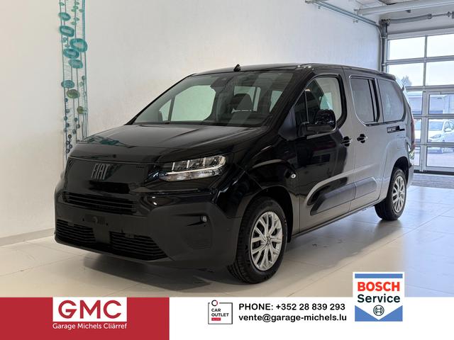 Fiat Doblo - L2 1.5 MTJ 100k 6MT 75 kW 7 Sitze (102 PS) Tech & Komfort-Paket, Lenkradheizung, Sitzheizung, 2-Zonen-Klimaautomatik, R&uuml;ckfahrkamera, Navigationssystem, Android Auto, Apple CarPlay, DAB, Schiebet&uuml;ren L+R, 16 Zoll Stahlfelgen, uvm.