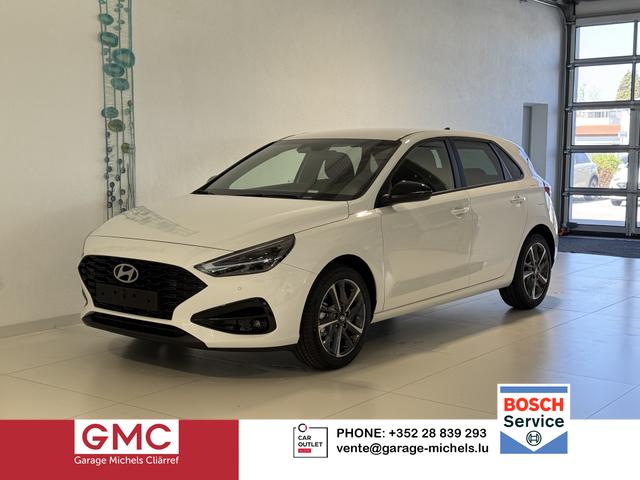 Hyundai i30 - GO+ 1.5 DPI 71 kW (97 PS) Sitzheizung, Lenkradheizung, 2-Zonen-Klimaautomatik, Android Auto, Apple CarPlay, Navigationssystem, DAB, Indutkionsladen f&uuml;r Smartphones, 17 Zoll Leichtmetallfelgen, uvm.