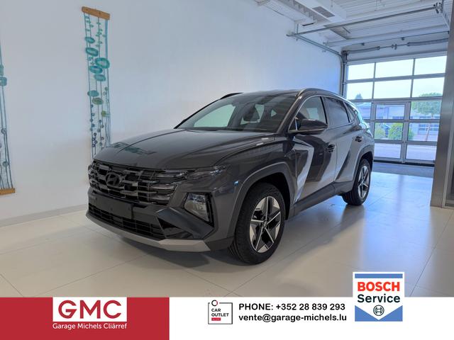 Hyundai TUCSON - GO 1.6 T-GDI Hybrid 2WD AT 176 kW (239 PS) 2-Zonen-Klimaautomatik, Sitzheizung, Lenkradheizung, Navigationssystem, DAB, Android Auto, Apple CarPlay, R&uuml;ckfahrkamera, Einparkhilfe vorne und hinten, 18 Zoll Leichtmetallfelgen, uvm.