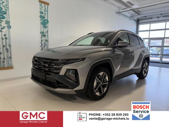 Hyundai TUCSON - GO 1.6 T-GDI 4WD DCT 132 kW (179 PS) 2-Zonen-Klimaautomatik, Sitzheizung, Lenkradheizung, Navigationssystem, DAB, Android Auto, Apple CarPlay, R&uuml;ckfahrkamera, Einparkhilfe vorne und hinten, 18 Zoll Leichtmetallfelgen, uvm.
