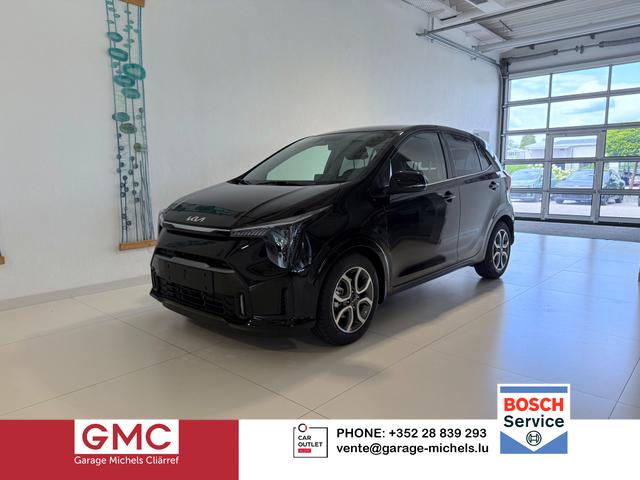 Kia Picanto - Gold 1,0 GDI AMT5 Automatik 50 kW (68 PS) Klimaanlage, Sitzheizung, Lenkradheizung, Navigationssystem, Radio, DAB, Android Auto, Apple CarPlay, Freisprecheinrichtung, Bluetooth, R&uuml;ckfahrkamera, 15 Zoll Leichtmetallfelgen, uvm.