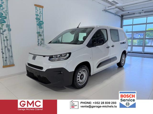Fiat Doblo - MULTICAB XL MIT ERH&Ouml;HTER NUTZLAST 1.5 BlueHDi 130 AT8 2-Zonen Klimaautomatik, Radio, DAB, R&uuml;ckfahrkamera, Lichtsensor, Regensensor, Nebelscheinwerfer, Ersatzrad, 16 Zoll Stahlfelgen, uvm.