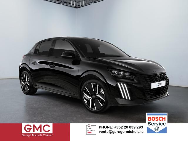 Peugeot e-208 - 54kWh 156PS/115kW GT Pack 2026, 421km WLTP | +17" ALU +Glasdach +RFK +Adaptiver Tempomat +P.Sensor V+H +EL. Fahrersitz +Massage +Apple CarPlay +W&auml;rmepumpe