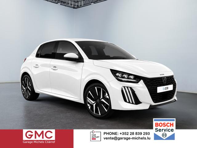 Peugeot e-208 - 54kWh 156PS/115kW GT Pack 2026, 421km WLTP | +17" ALU +Glasdach +RFK +Adaptiver Tempomat +P.Sensor V+H +EL. Fahrersitz +Massage +Apple CarPlay +W&auml;rmepumpe