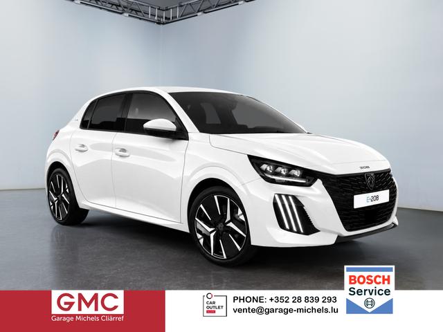 Peugeot e-208 - GT Pack 54kWh 156PS/115kW 421km WLTP +ACCStop&Go +Open&Go +AktiverSpurhalteassistent +PanoramaGlasdach +17"Yanaka +FahrersitzElektrisch +Massage +Alcantara/Kunstleder +3D-Navi +10"3D-Kombiinstrument +Sitzhzg +W&auml;rmepumpe +PDCv+h +RFK