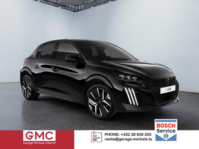 Peugeot e-208 - GT Pack 54kWh 156PS/115kW 421km WLTP +ACCStop&Go +Open&Go +AktiverSpurhalteassistent +PanoramaGlasdach +17"Yanaka +FahrersitzElektrisch +Massage +Alcantara/Kunstleder +3D-Navi +10"3D-Kombiinstrument +Sitzhzg +W&auml;rmepumpe +PDCv+h +RFK