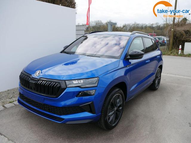 Skoda Karoq - Sportline 2,0 TDI DSG 4x4 *GARANTIE*AHK*NAVI*MATRIX-LED*ACC*KAMERA*PDC*SHZ* Vorlauffahrzeug