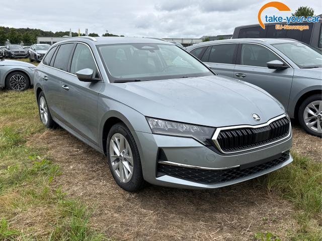 Skoda / Octavia Combi / Silber / / / ACC+AHK+eHK+KAM+PDC+LED+17ALU+SHZ, Beispielbilder, ggf. teilweise mit Sonderausstattung