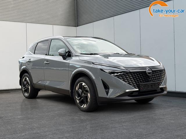 Nissan / Qashqai / Grau / / / QQ N-Connecta PANORAMA+beh.SCHEIBE+NAVI+AHK+ACC+WINTER