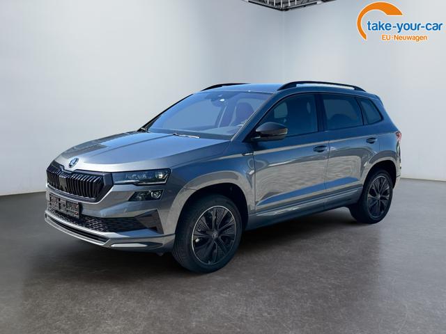 Skoda Karoq - 1,5 TSI DSG Sportline 2ZKli ACC Cant 4xSHZ PDC Kam 5JG Vorlauffahrzeug