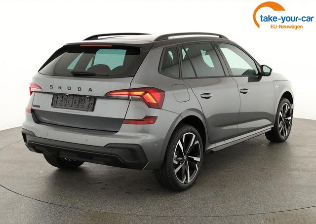 Skoda Kamiq Monte Carlo 1.5 TSI Carlo, Pano, AHK, Matrix, Navi, el. Klappe, 18-Zoll, 5 J.-Garantie 