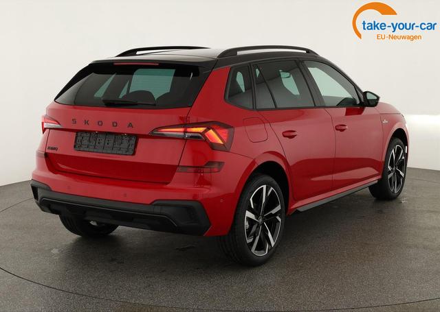 Skoda Kamiq Monte Carlo 1.5 TSI Carlo, Pano, AHK, Matrix, Navi, el. Klappe, 18-Zoll, 5 J.-Garantie 