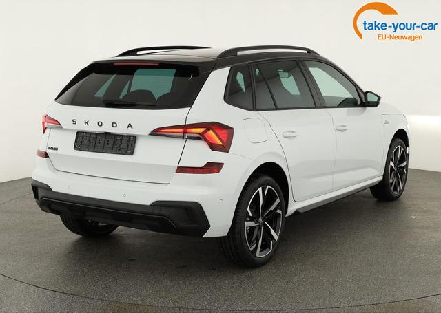 Skoda Kamiq Monte Carlo 1.5 TSI Carlo, Pano, AHK, Matrix, Navi, el. Klappe, 18-Zoll, 5 J.-Garantie 