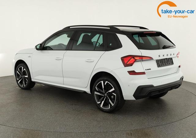 Skoda Kamiq Monte Carlo 1.5 TSI Carlo, Pano, AHK, Matrix, Navi, el. Klappe, 18-Zoll, 5 J.-Garantie 