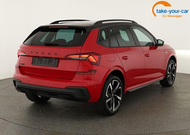 Skoda Kamiq Monte Carlo 1.5 TSI DSG Carlo, Pano, AHK, Matrix, Navi, Side, 18-Zoll, 5 J.-Garantie 