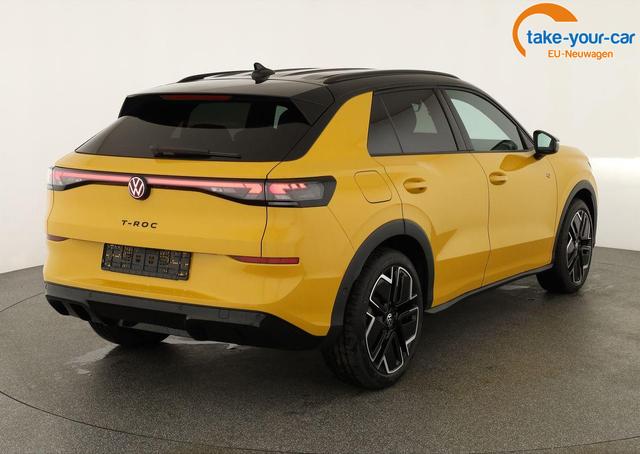 Volkswagen T-Roc 1.5 eTSI 110 kW R-Line DSG Black, AHK, IQ.Light, Kamera, el. Klappe, 19-Zoll 
