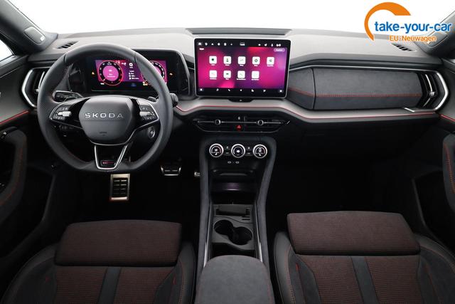 Skoda Kodiaq 2.0 TSI 195 kW 4x4 RS DSG RS, AHK, Navi, Matrix, Canton, Side, FS-beheizbar, el. Klappe, Kamera, 20-Zoll, 5 J.-Garantie 